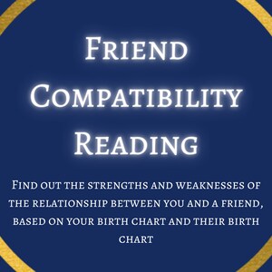 Usted y un amigo - Lectura de compatibilidad // Lectura de astrología // Lectura del zodiaco // Lectura de amistad // Lectura de compatibilidad