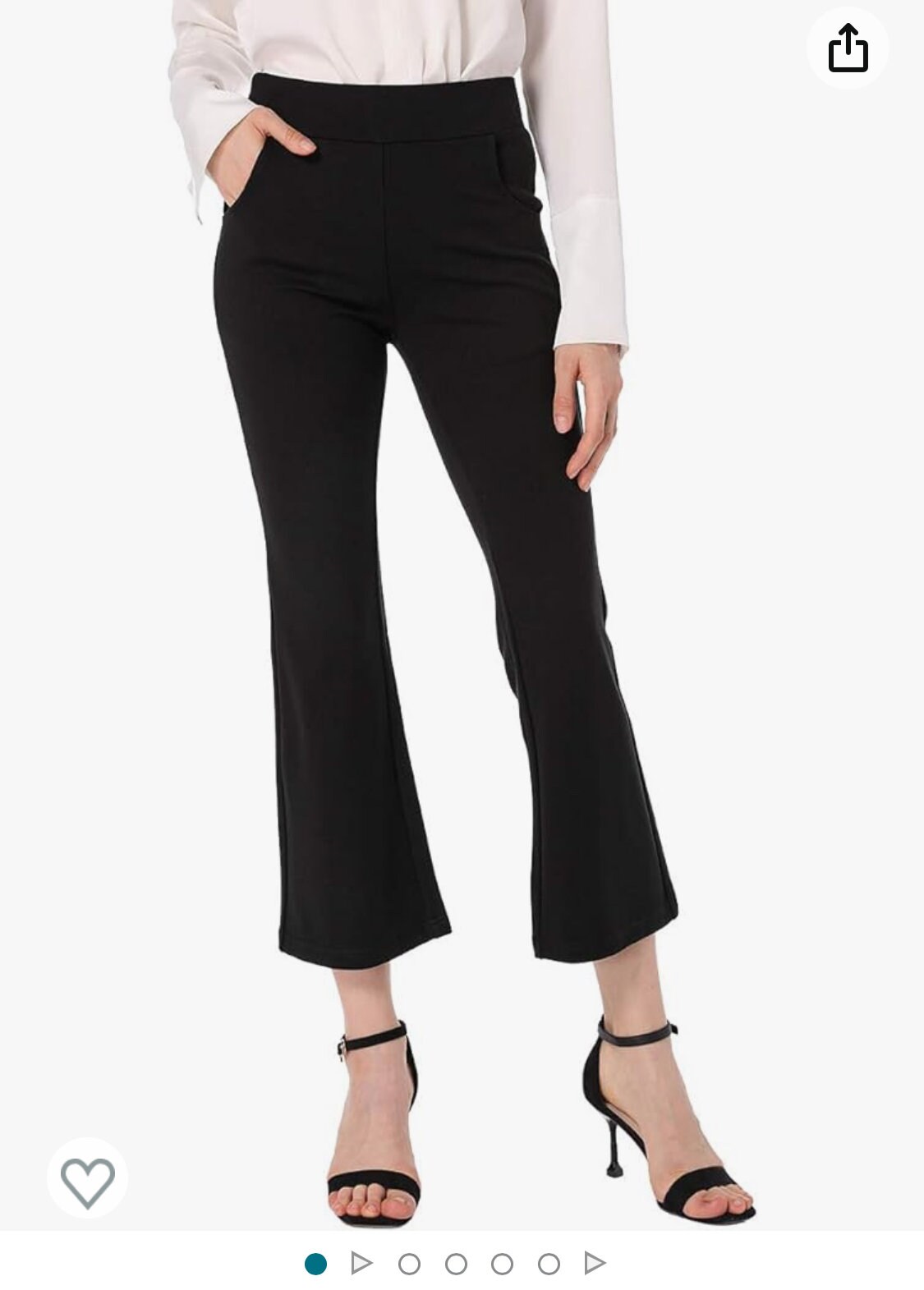 Black Work Trousers Womens, Black Pants for Work, Black Trousers