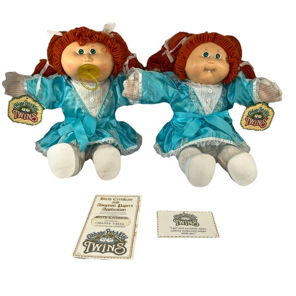 Twin Dolls Etsy
