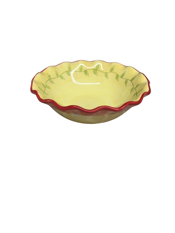 Pfaltzgraff NAPOLI Hand Painted Stoneware 1 8.5 Salad Pasta Serving Bowls Round Etsy