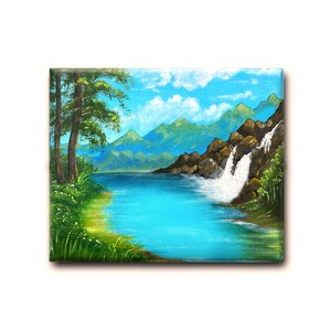 Landscape Painting, wall décor, wall hangings, gift item, modern gift, present, Scenery Painting, Original Painting, Unique Painting