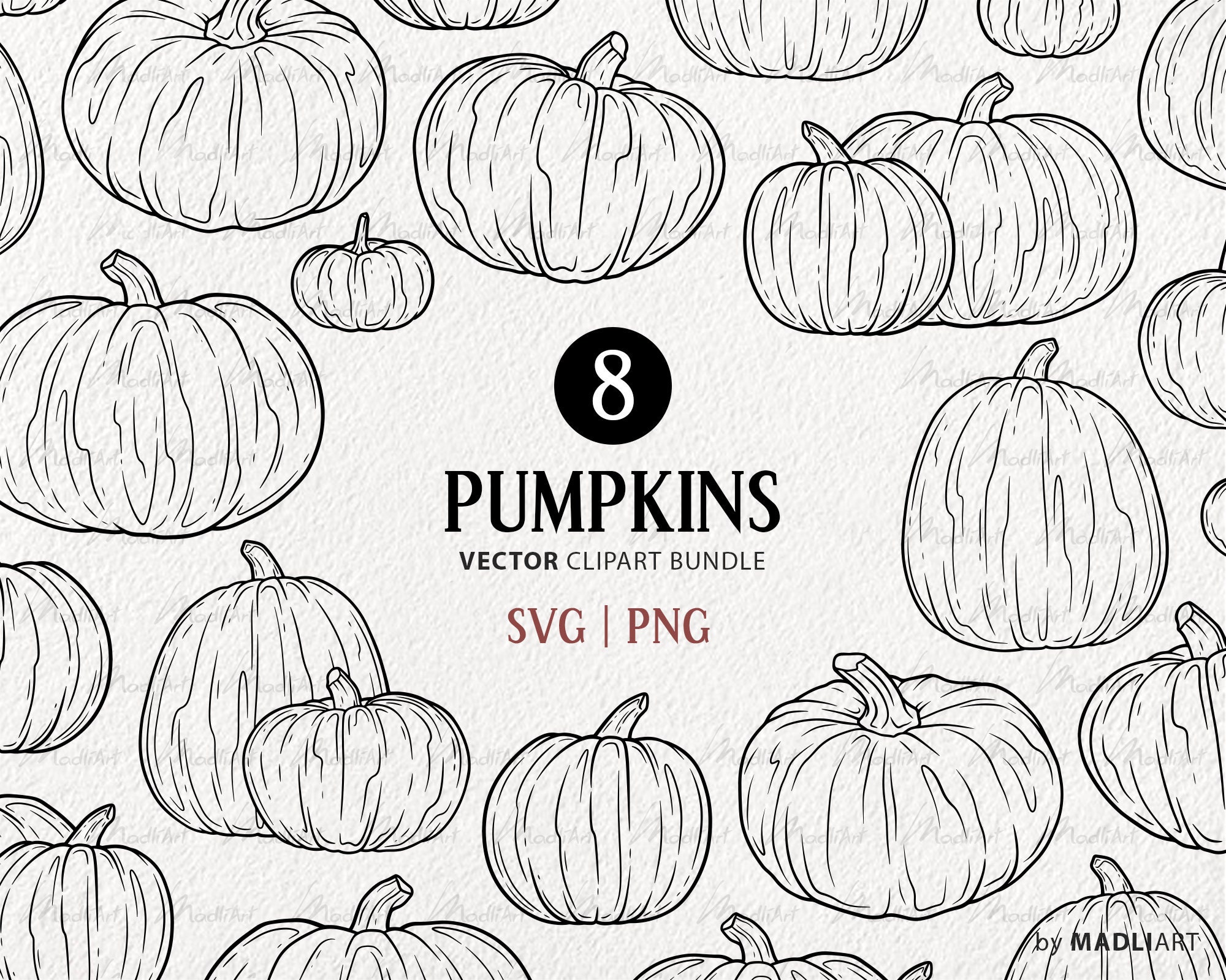 Spookachtige pompoen SVG clipart. 8 Halloween-pompoenillustraties. Jack o  Lantern lijntekeningen. Snoep of je leven. Direct downloaden PNG- en  SVG-bestand - Etsy België, image size:2000x1600