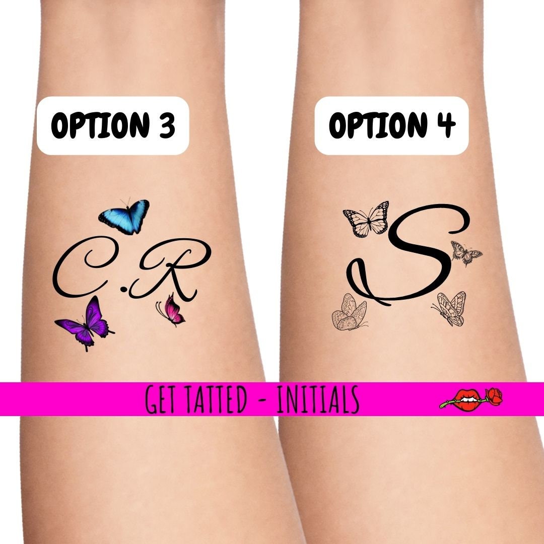 Buy Ordershock Waterproof GR Name Letter Temporary Body Tattoo (Pack of 3)  Online at Best Prices in India - JioMart.