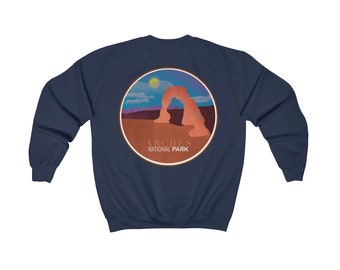 Arches National Park Unisex Heavy Blend Crewneck Sweatshirt