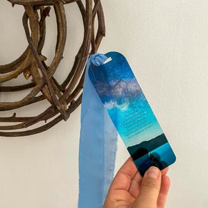 Kit 5 Customizable transparent plexiglass bookmark - photo print - for gift - placeholder - wedding favor