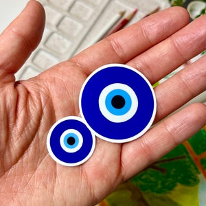 Evil Eye Sticker Waterproof | Laptop Sticker | Phone Sticker | Water Bottle Sticker | Waterproof Sticker