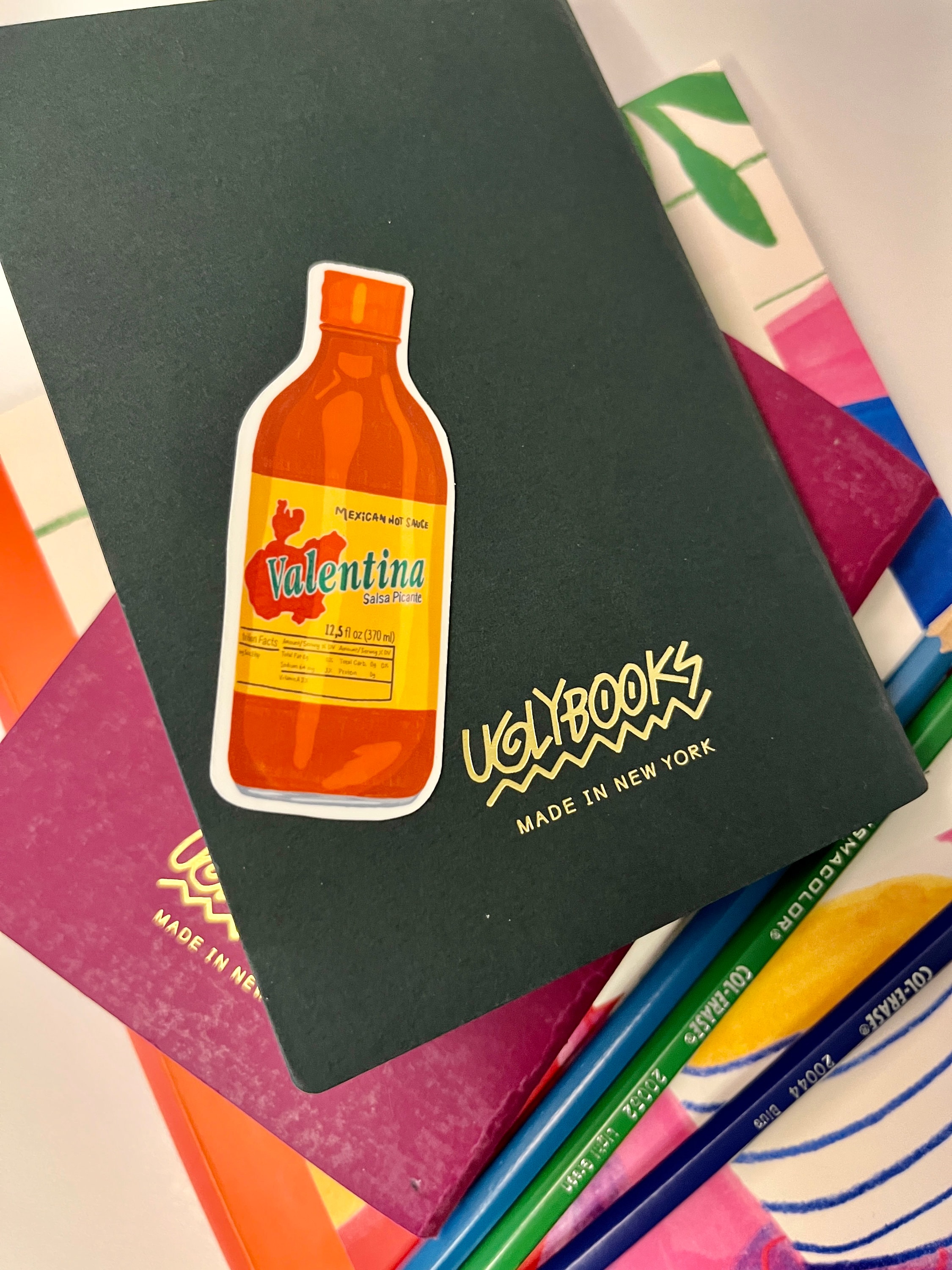 Valentina Hot Sauce Sticker Waterproof Mexican Food Sticker Etsy