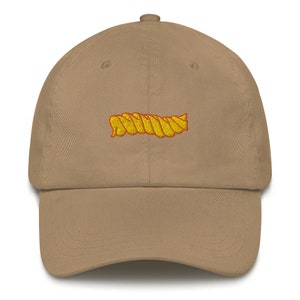 Rotini Embroidered Dad Hat: Playful Pasta Lover Gift