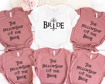 Bachelorette party shirts.Movie theme bachelorette shirt.Lord Bride.Bridesmaid tank.BRIDE OF RINGS.Bridesmaids movie bachelorette T248