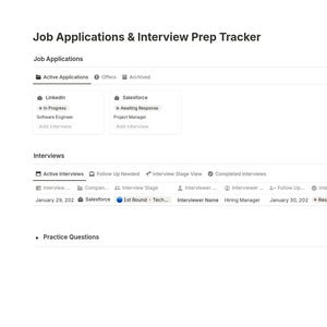 Seguimiento de solicitudes de empleo y preparación para entrevistas