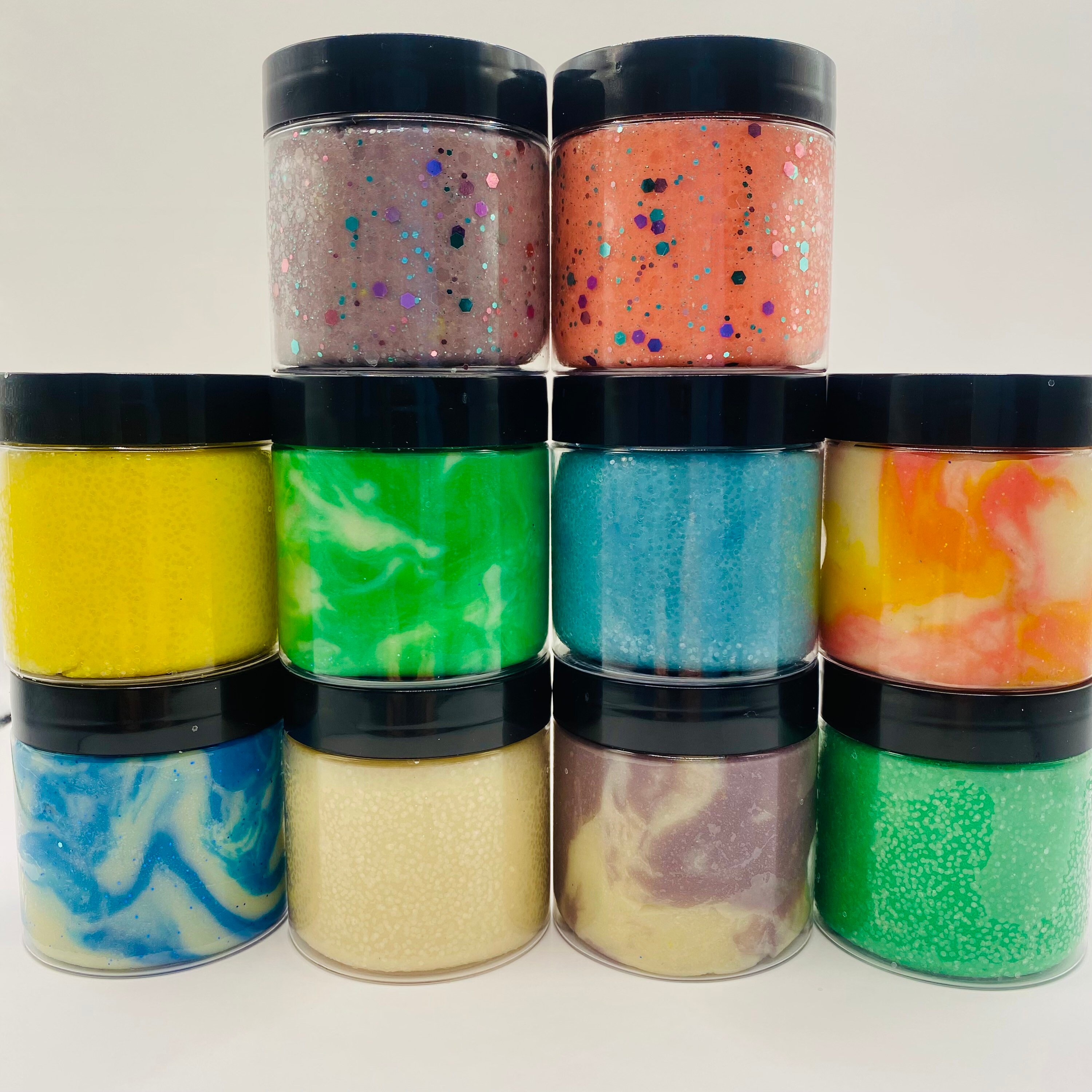 Sensory Dough Surprise Jars Playdough Jar Playdough Kit Etsy