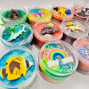 Play Dough Jars, Play dough kit, Kids Party Favors, Birthday Favors, Playdough Party Favor, Playdoh, Play Doh, Playdough Kit, Playdough