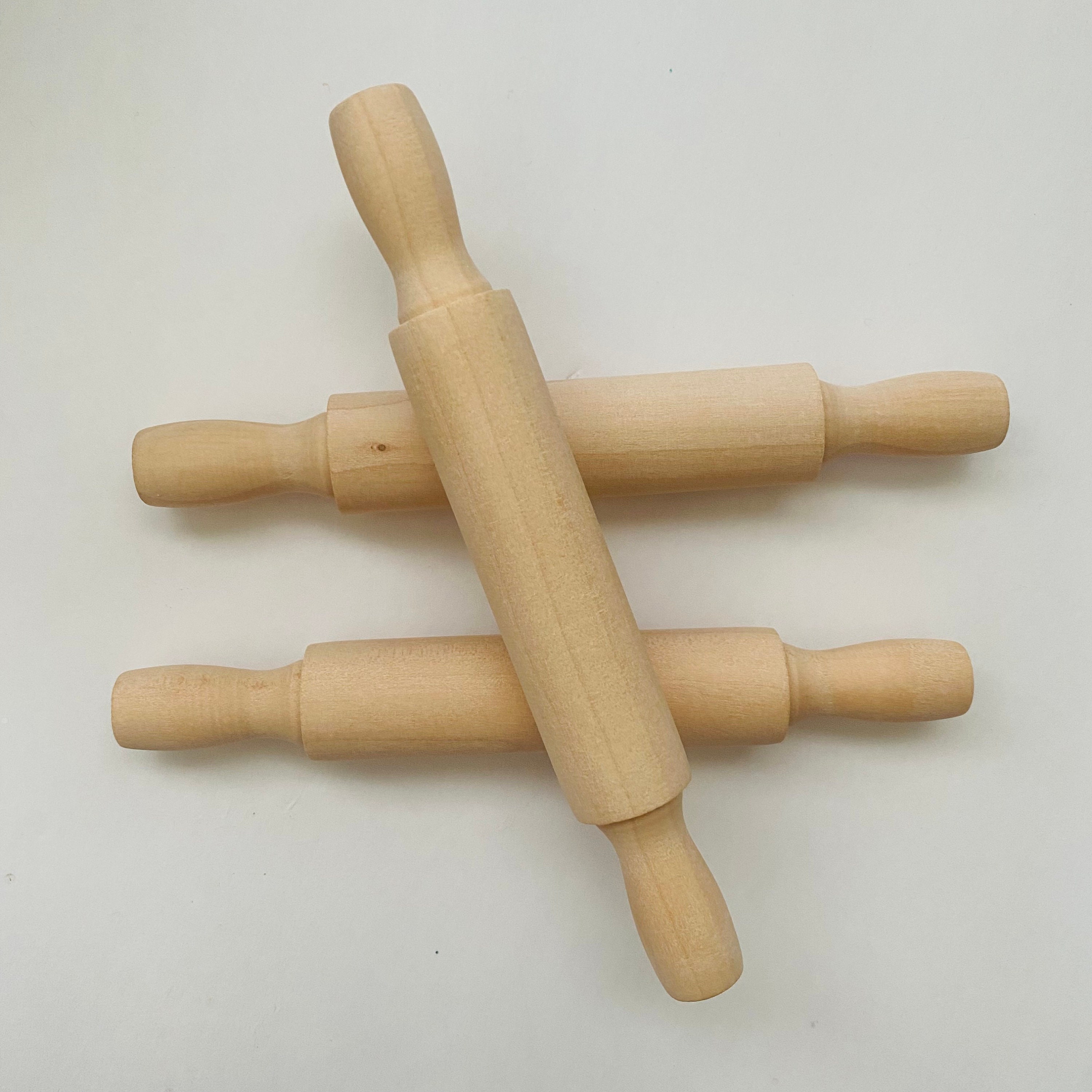 Mini Wooden Rolling Pin, Mini Rolling Pin, Wood Rolling Pin, Sensory