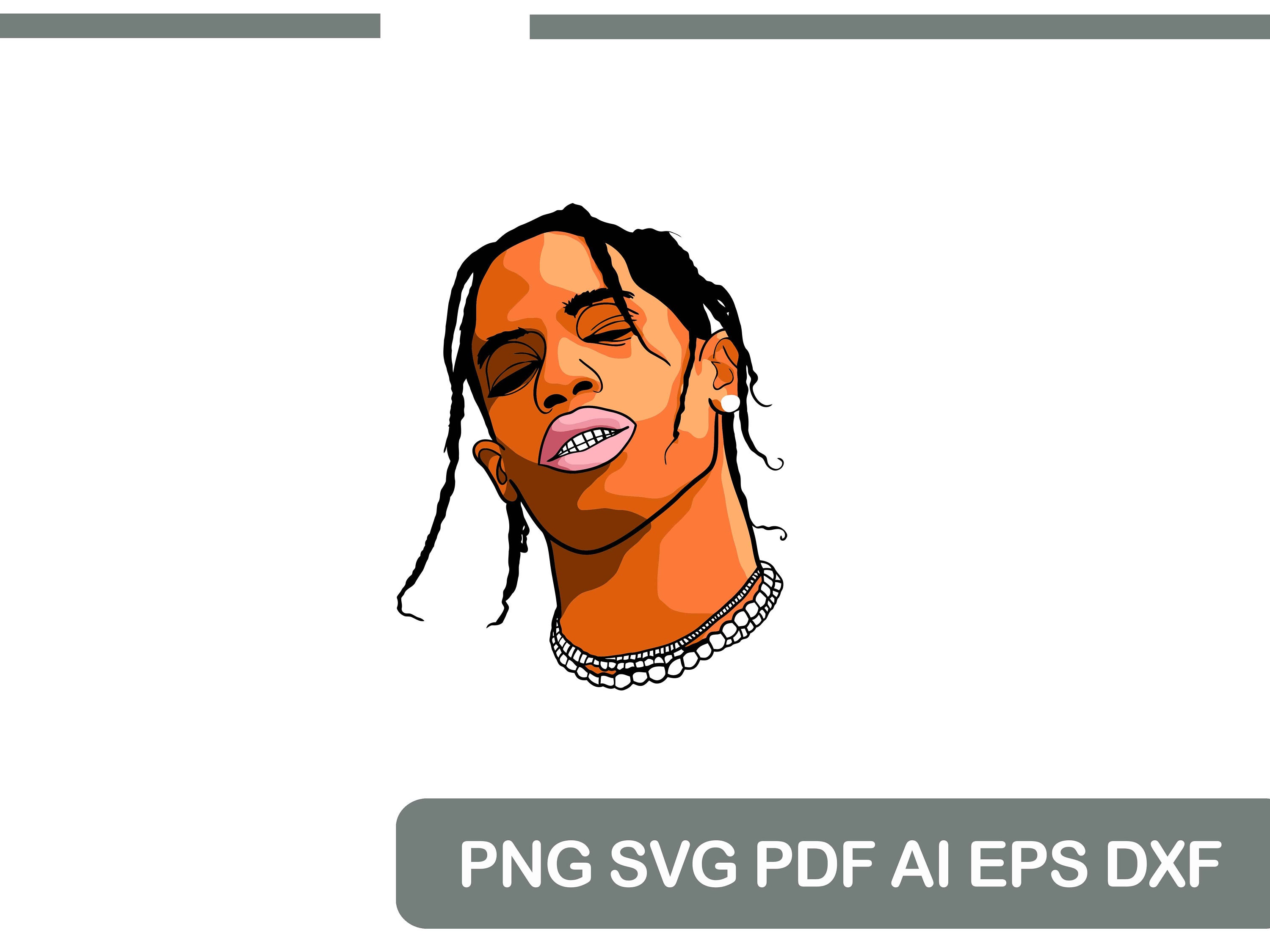 travis scott swoosh stencil