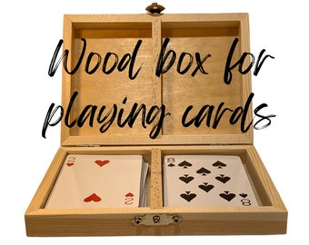 Playing Card Holder, Playing Cards Box, Playing Card Box, Deck Holder, Playing Cards Case, Playing Card Boxes, Poker Card Box