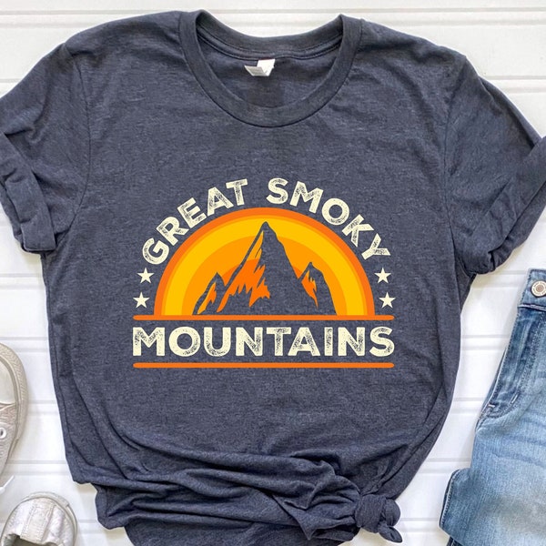 Great Smoky National Park Shirt, Smoky Mountains Shirt, Smoky Mountains Hiking Shirt, Smoky Mountain Shirt, Smoky Mountain Camping Shirt