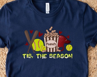 C'est la saison T-shirt de baseball, chemise de baseball, chemise de jour de match de baseball, cadeau pour fan de baseball, chemise de maman de baseball, chemise de saison de baseball