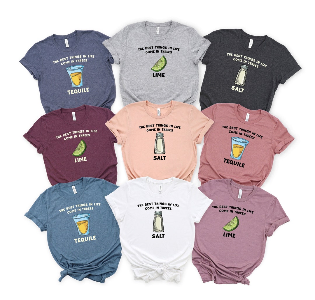The Best Things In Life Come In Threes Shirt Best Friends Etsy the-best-things-in-life-come-in-threes-shirt-best-friends-etsy