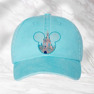 Disney Hat, Disney Castle Hat, Mickey Mouse Hat, Disneyland Cap, Disney ...