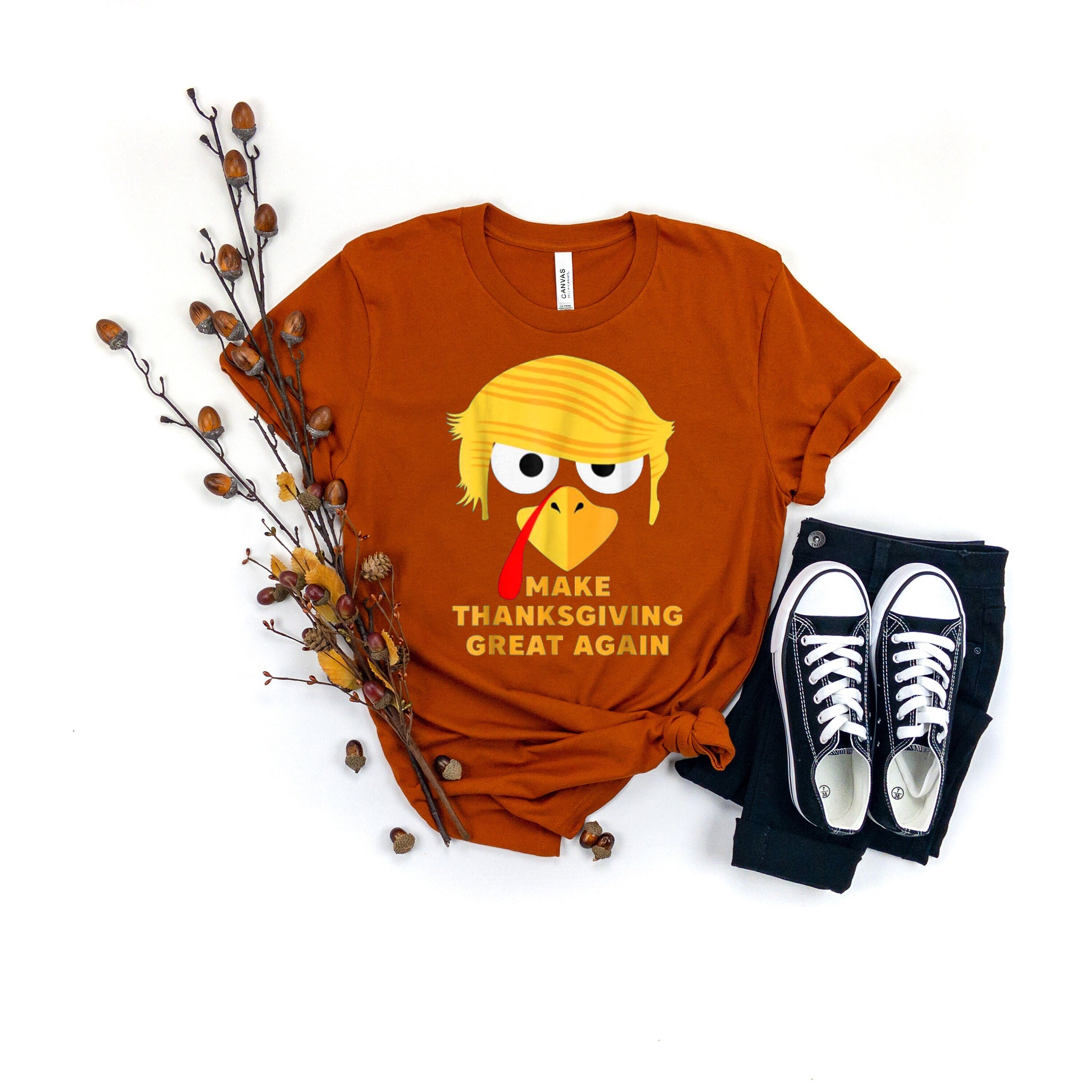 Discover Make Thanksgivings Great Again Shirt, Happy Thanksgiving Shirt, Family Thanksgiving Shirt, Cute Turkey Shirts, Thanksgiving Gift, Autumn Tee