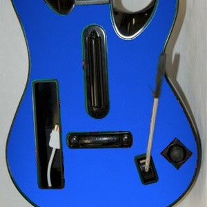 LidStyles Metallic Faceplate Skin Protector Decal Compatible with Nintendo Wii Guitar Hero 5