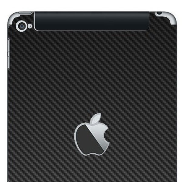 LidStyles Carbon Fiber / Textured Tablet Skin Protector Decal Compatible with iPad Mini 4th Gen. A1550 (Wifi,Cell)