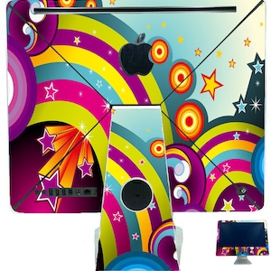 Naklejka ochronna na laptopa LidStyles Printed Laptop Skin Protector kompatybilna z iMac A1311