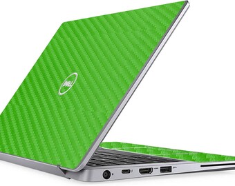 LidStyles Carbon Fiber Laptop Skin Protector Decal Compatible with Dell Latitude 7300