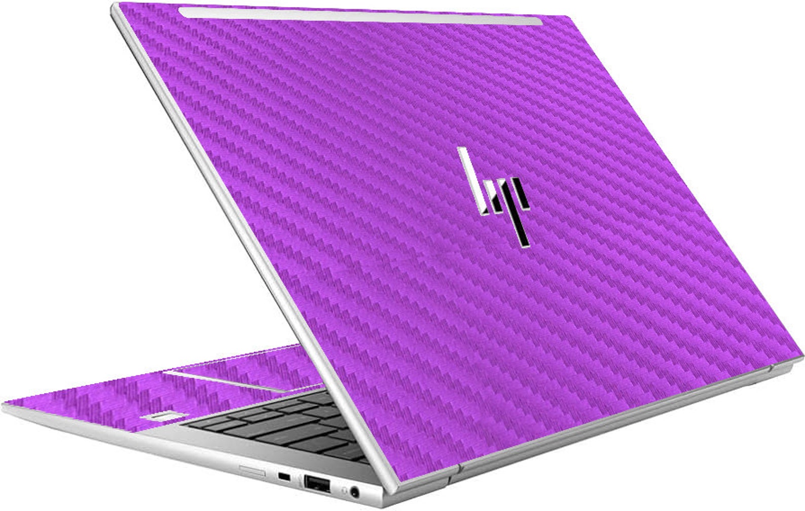 Lidstyles Carbon Fiber Laptop Skin Protector Decal Compatible With HP ...
