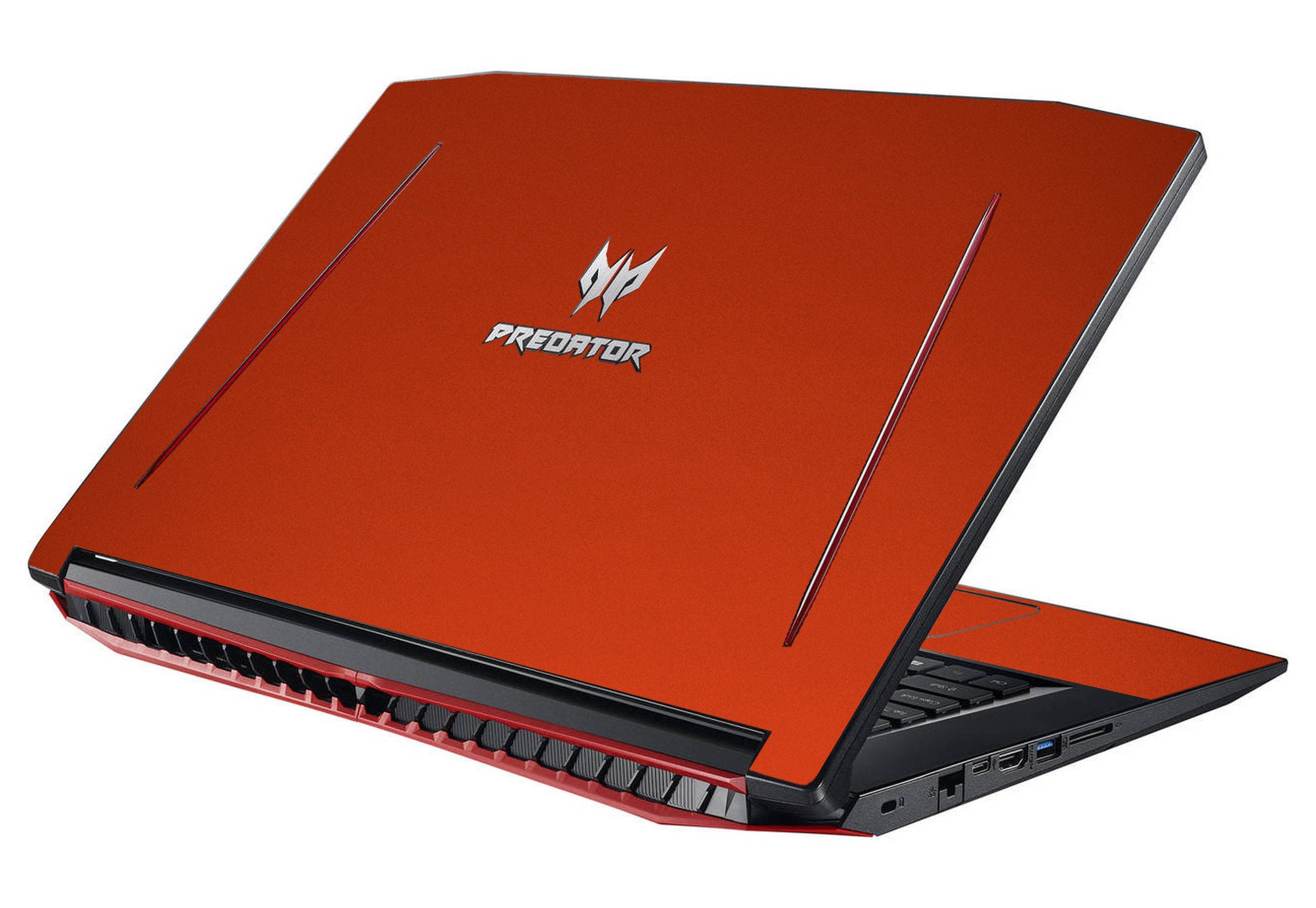 Lidstyles Metallic Laptop Skin Protector Decal Compatible With