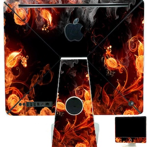 Naklejka ochronna na laptopa LidStyles Printed Laptop Skin Protector Decal kompatybilna z iMacem A1224