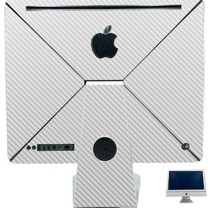 Naklejka ochronna na laptopa LidStyles Carbon Fiber / Textured Kompatybilna z iMac A1311
