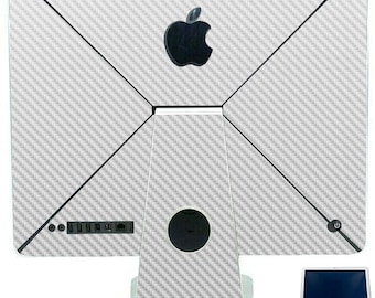 LidStyles Carbon Fiber / Textured Laptop Skin Protector Decal Compatible with iMac A1311