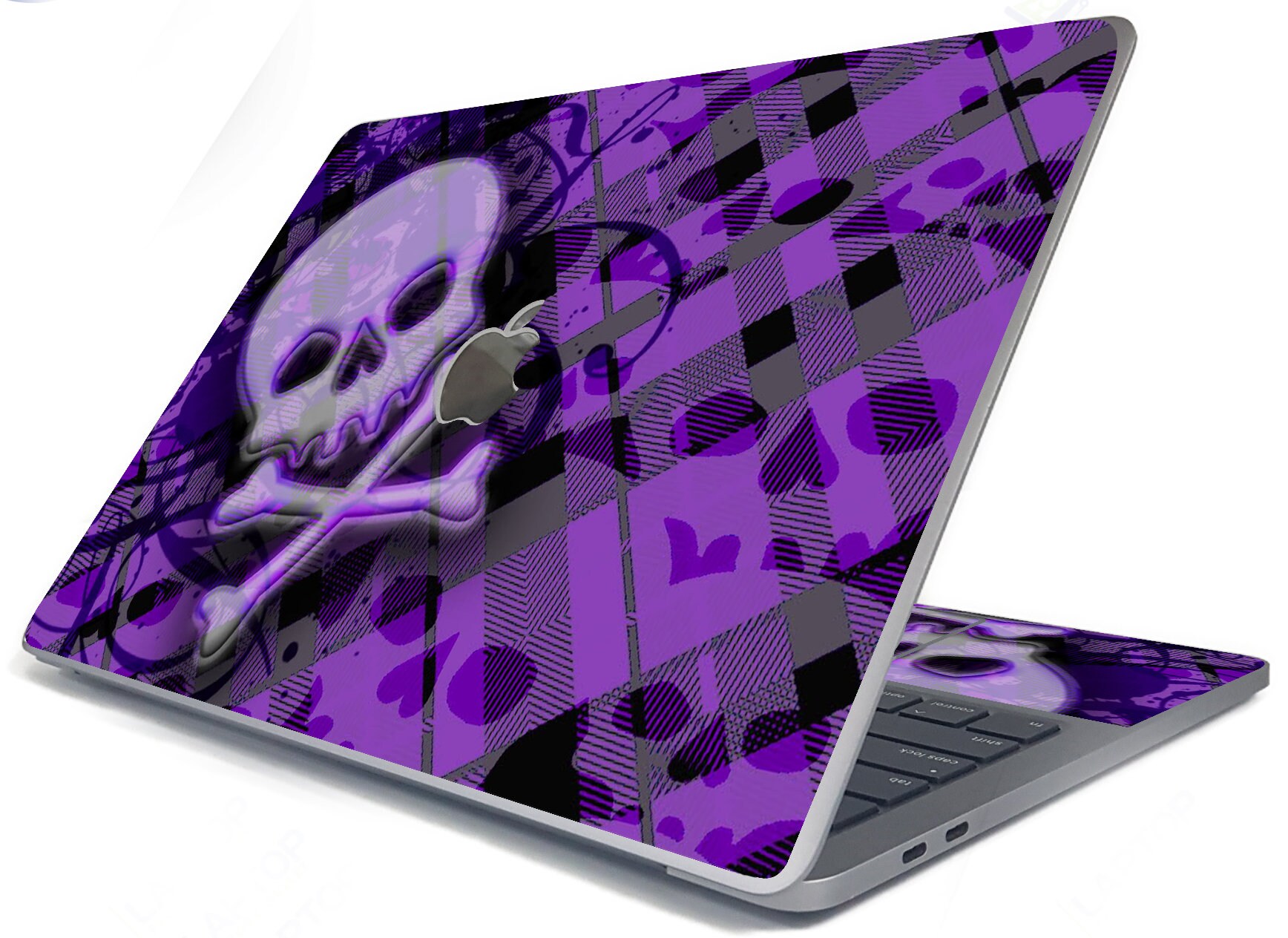 Skins Wrap MacBook Pro 15" Retina Touch Bar - Dark Skull - Itsaskin
