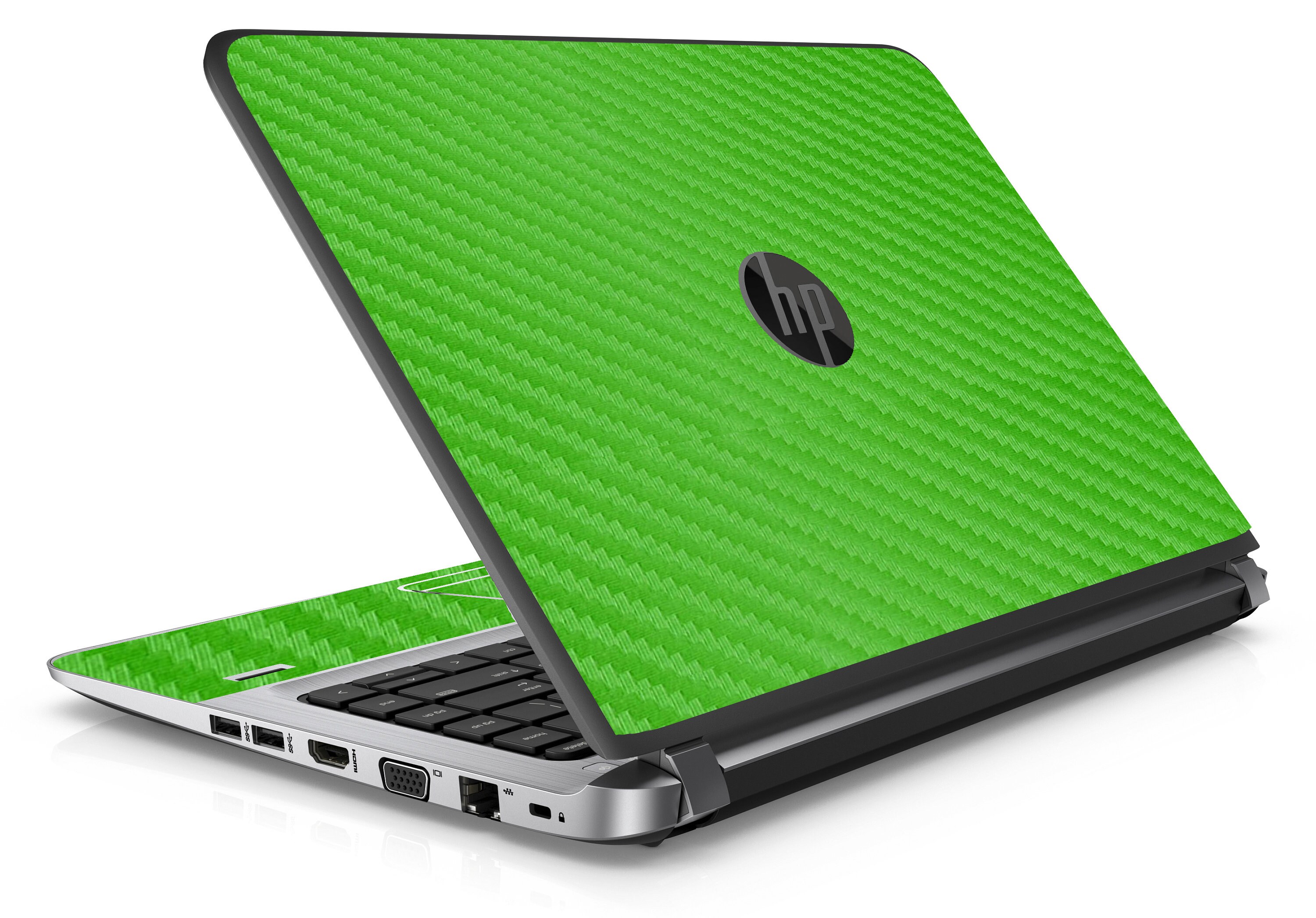 Lidstyles Carbon Fiber Laptop Skin Protector Decal Compatible With HP ...