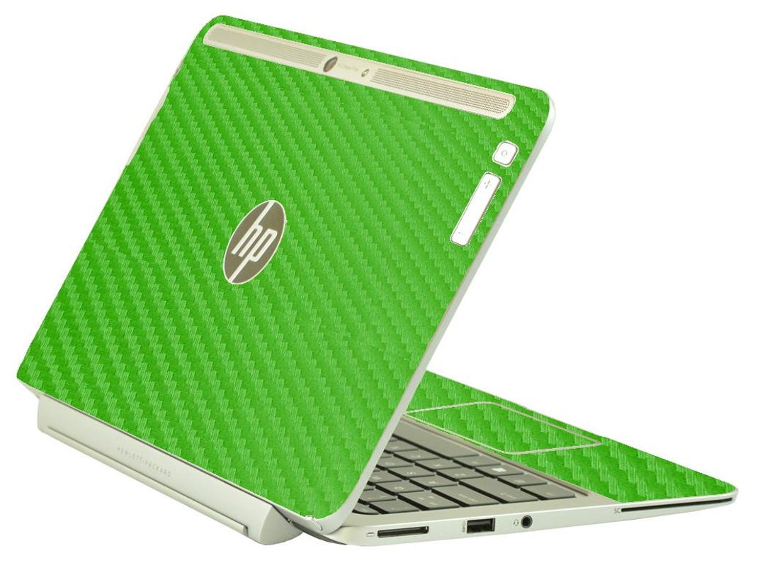 Lidstyles Carbon Fiber Laptop Skin Protector Decal Compatible With HP ...