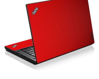 LidStyles Carbon Fiber Laptop Skin Protector Decal Compatible with Lenovo ThinkPad T560