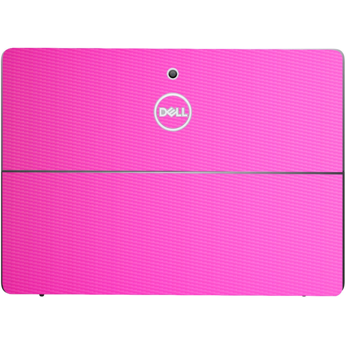 Leather Vinyl Lid Skin Decal – Fits Dell Latitude D820 D830 Laptop (Black)