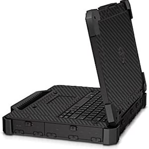 LidStyles Carbon Fiber Laptop Skin Protector Decal Compatible with Dell Latitude 14 Rugged 7404 / 7414 Extreme