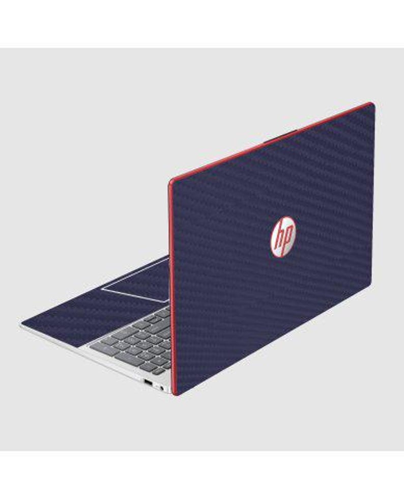 Lidstyles Carbon Fiber Laptop Skin Protector Decal Compatible With HP ...