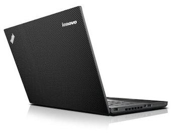 LidStyles Carbon Fiber Laptop Skin Protector Decal Compatible with Lenovo ThinkPad L450