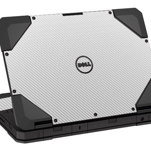 LidStyles Carbon Fiber Laptop Skin Protector Decal Compatible with Dell Latitude 14 Rugged 5404 / 5414