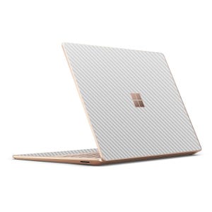 Adhesivo protector de fibra de carbono texturizado para computadora portátil LidStyles compatible con Surface Laptop 4 1951