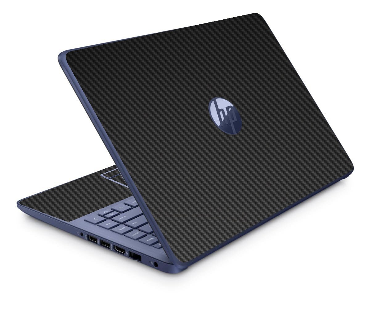 Lidstyles Carbon Fiber Laptop Skin Protector Decal Compatible With HP ...
