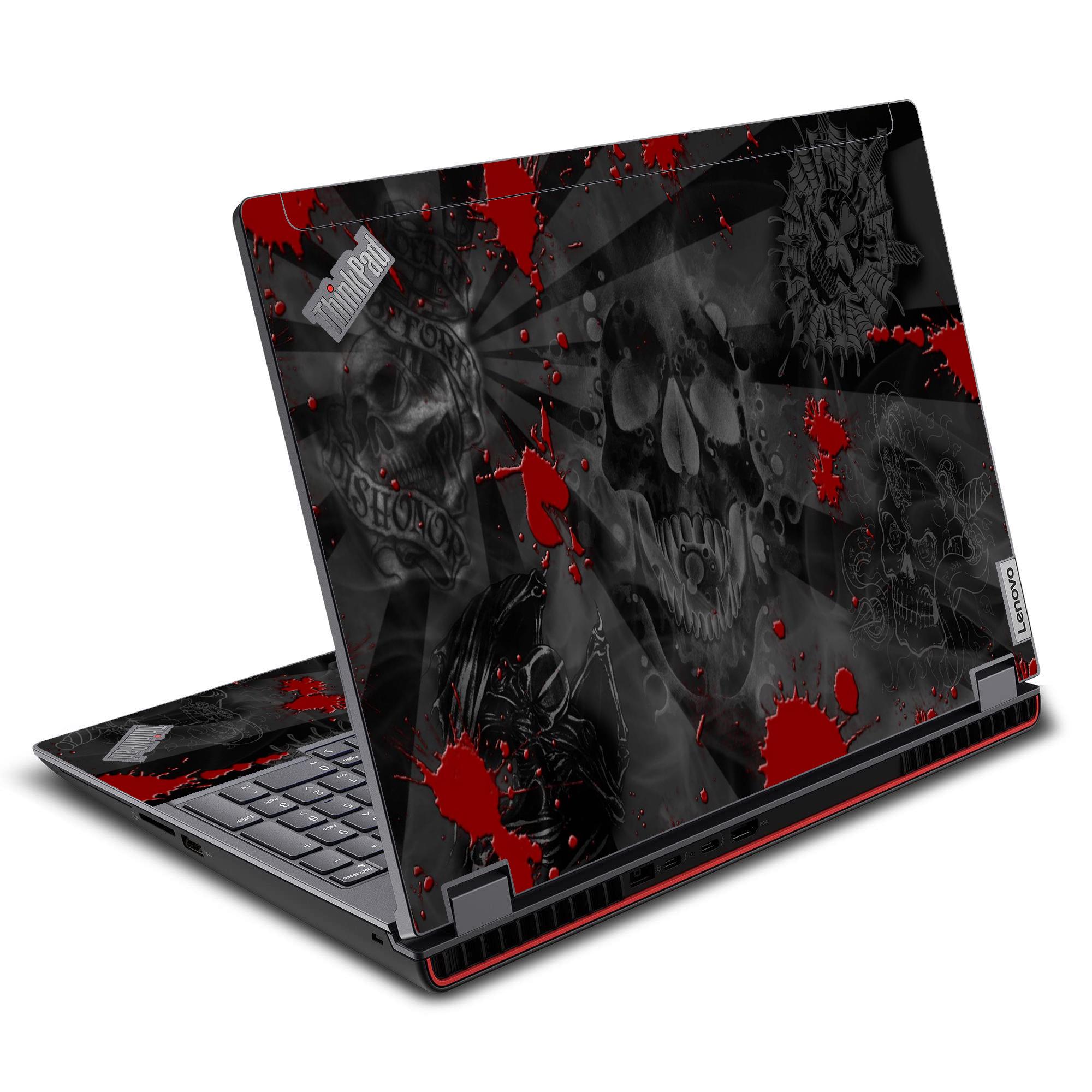 ThinkPad ノートPC カスタムステッカー付き Lidstyles Printed Laptop Skin Protector Decal Compatible With