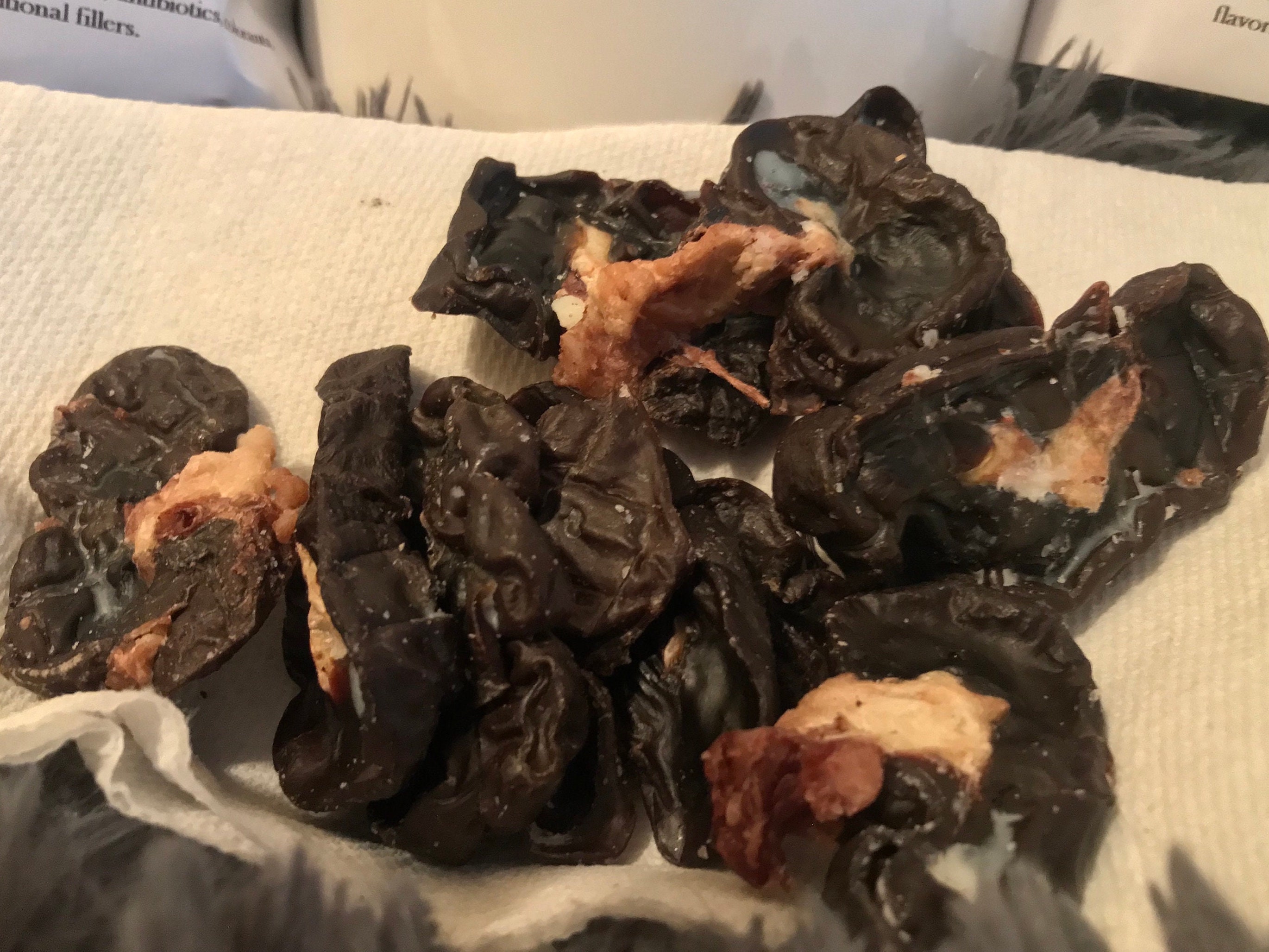 3.8 Oz Beef Kidney Treats, Beef Kidney Dog Treats, Natural Treats for