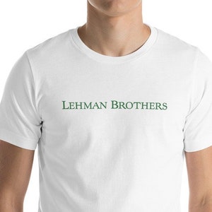 Lehman Brothers Tshirt - Lehman Brothers Vintage Tee
