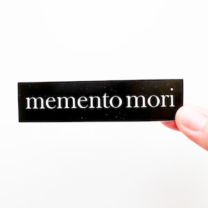PACK OF 5 Memento Mori STICKER | Catholic Stickers | Catholic Goods | Catholic Gifts | Christian Stickers | Christian Gifts