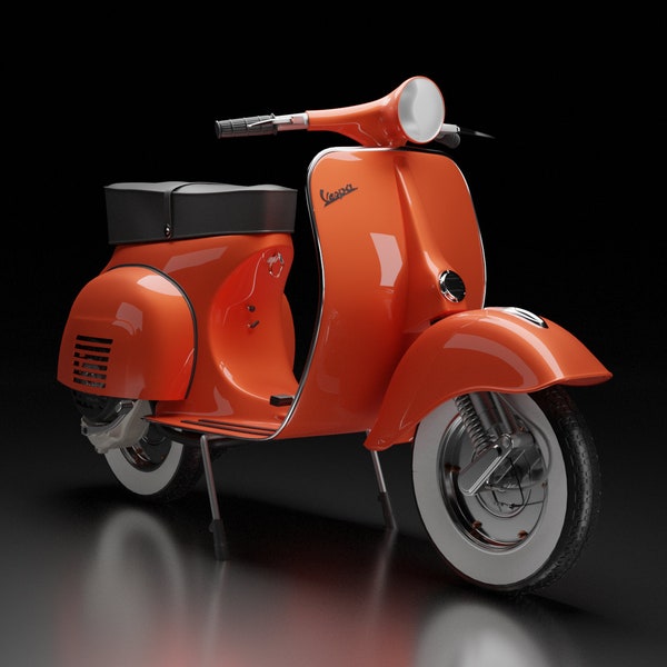 Vespa STL | HIGH DETAIL |