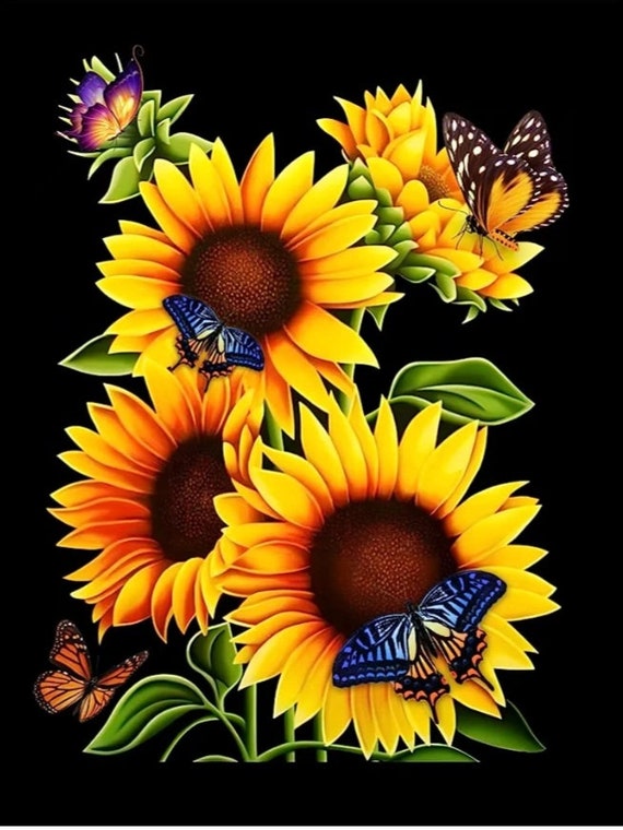 Starry Sunflower - Diamond Painting Kit – Stiylo